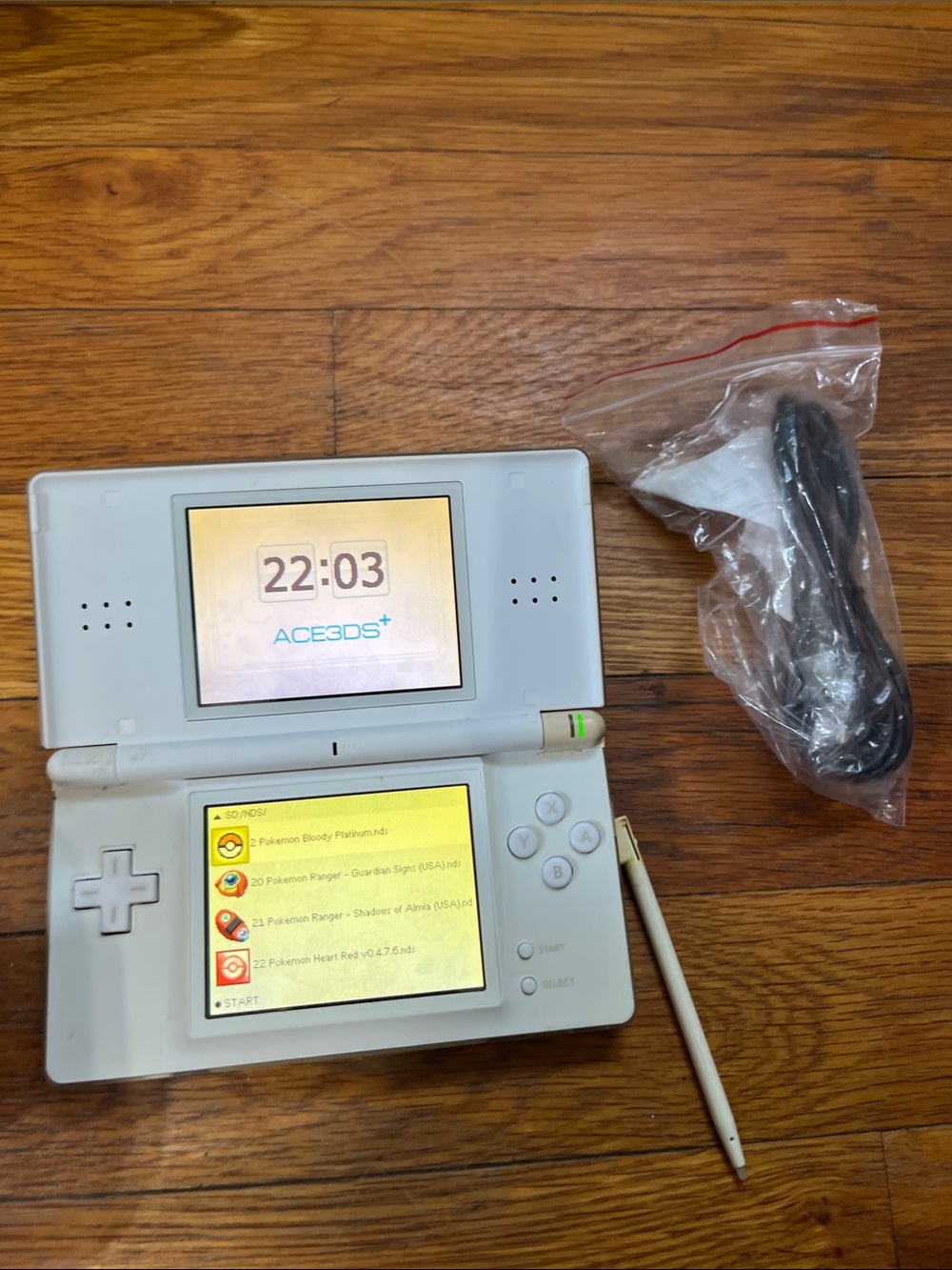 Nintendo DS Lite Handheld Console Pokémon black white Mario Zelda Kirby - Picture 10 of 13